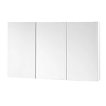 Cefito Bathroom Mirror Cabinet 1200x720mm White - Furniture > Bathroom