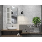 Cefito Bathroom Mirror Cabinet 450x720mm White - Furniture > Bathroom