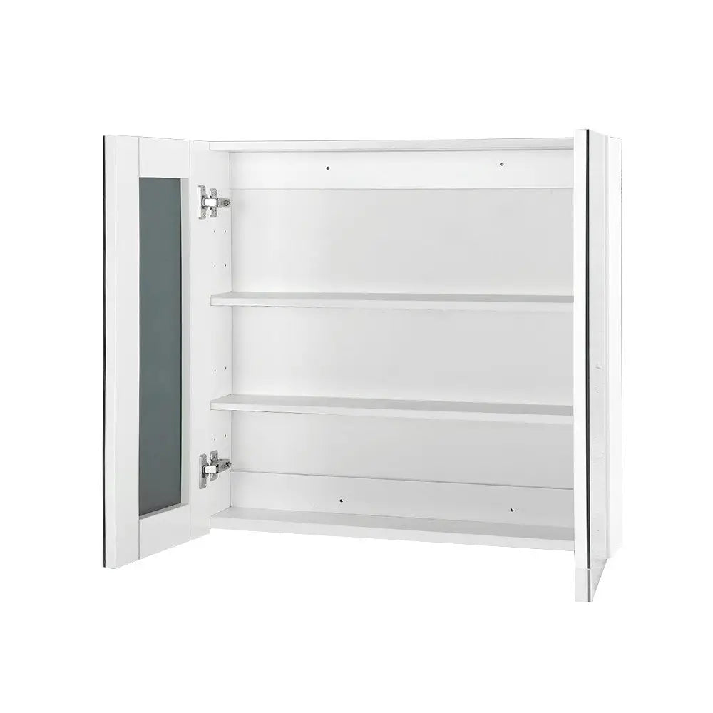 Cefito Bathroom Mirror Cabinet 600x720mm White - Home & Garden > Bathroom Accessories