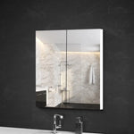 Cefito Bathroom Mirror Cabinet 600x720mm White - Home & Garden > Bathroom Accessories