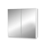 Cefito Bathroom Mirror Cabinet 750x720mm White - Furniture > Bathroom