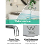Cefito Bathroom Mixer Spout Wall Bath Tap Round Shower Bathtub Chrome - Home & Garden > Bathroom Accessories > Shower