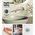 Cefito Bathroom Mixer Spout Wall Bath Tap Round Shower Bathtub Chrome - Home & Garden > Bathroom Accessories > Shower