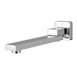 Cefito Bathroom Mixer Spout Wall Bath Tap Square Swivel Bathtub Chrome - Furniture > Bathroom > Tap & Sink Accessories