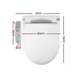 Cefito Electric Bidet Toilet Seat Cover Auto Smart Water Wash Dry Panel Control - Furniture > Bathroom > Bidets