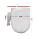 Cefito Electric Bidet Toilet Seat Cover Bathroom Spray Water Wash V Shape - Furniture > Bathroom > Bidets