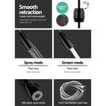 Cefito Kitchen Mixer Tap Pull Out 2 Mode Sink Faucet Basin Laundry Black - Furniture > Bathroom > Tap & Sink Accessories