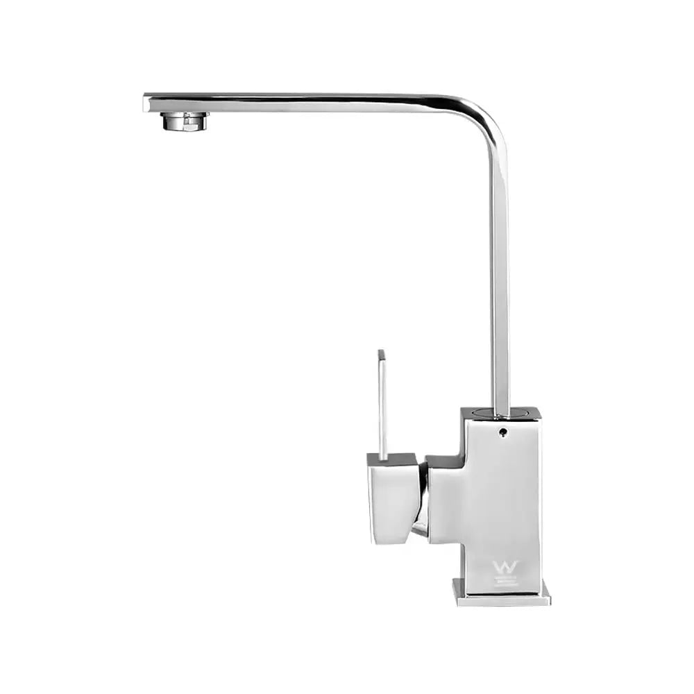 Cefito Kitchen Mixer Tap Mixer Square Sink Faucet Basin Laundry Chrome - Furniture > Bathroom > Tap & Sink Accessories