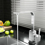 Cefito Kitchen Mixer Tap Mixer Square Sink Faucet Basin Laundry Chrome - Furniture > Bathroom > Tap & Sink Accessories