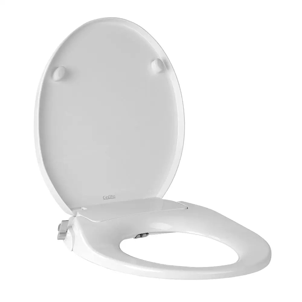 Cefito Non Electric Bidet Toilet Seat Cover Auto Water Spray Wash Knob Control - Home & Garden > Bathroom Accessories >