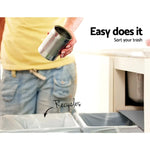 Cefito Pull Out Bin Kitchen Double Basket 2X15L Grey - Home & Garden > Kitchen Bins