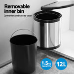 Cefito Pull Out Bin Swing Out Bins 12L - Home & Garden > Kitchen Bins