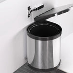 Cefito Pull Out Bin Swing Out Bins 12L - Home & Garden > Kitchen Bins