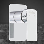 Cefito Shower Mixer Tap Wall Bath Taps Brass Hot Cold Basin Bathroom Chrome - Home & Garden > Bathroom Accessories >