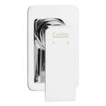 Cefito Shower Mixer Tap Wall Bath Taps Brass Hot Cold Basin Bathroom Chrome - Home & Garden > Bathroom Accessories >