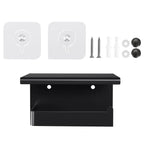 Cefito Toilet Paper Roll Holder w/ Storage Shelf - Home & Garden > Bathroom Accessories > Toilet Paper Holders