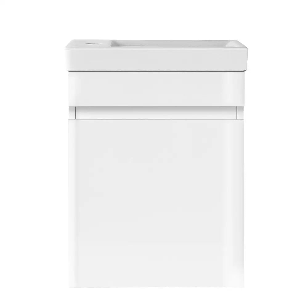 Cefito Vanity Unit 400mm with Basin White - Furniture > Bathroom > Bathroom Cabinets Cupboards & Storage