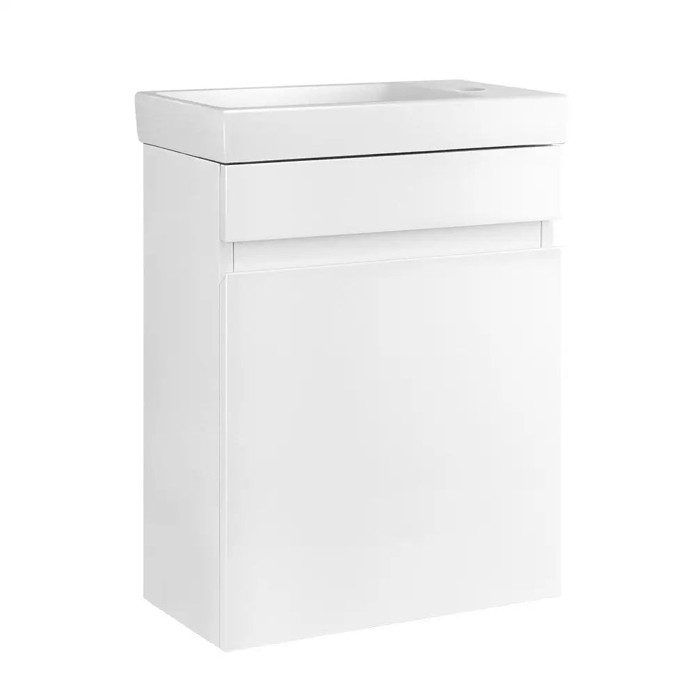 Cefito Vanity Unit 400mm with Basin White - Furniture > Bathroom > Bathroom Cabinets Cupboards & Storage