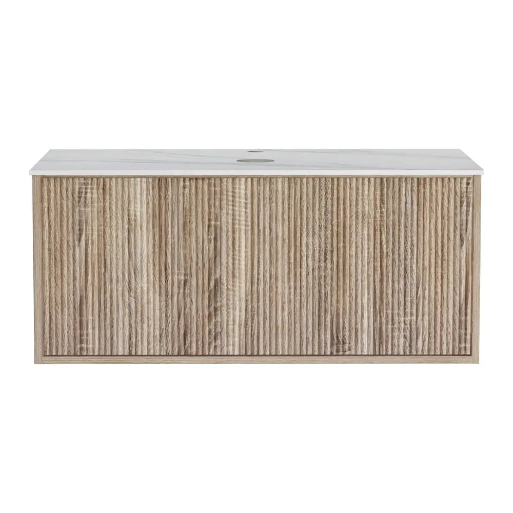 Cefito Vanity Unit 915mm with Basin Oak - Furniture > Bathroom > Vanity Units