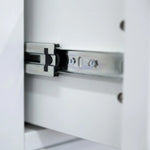 Celosia Bedside Table 3 Drawers Storage Cabinet Nightstand End Tables - White - Furniture > Bedroom