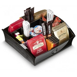 CEP Tea Coffee Storage Home Office Organizer Organiser Distributor Tray - Black - Home & Garden > Kitchenware