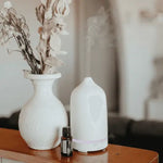 Ceramic Essential Oil Diffuser - Stone Matte Finish - Home & Garden > Decor