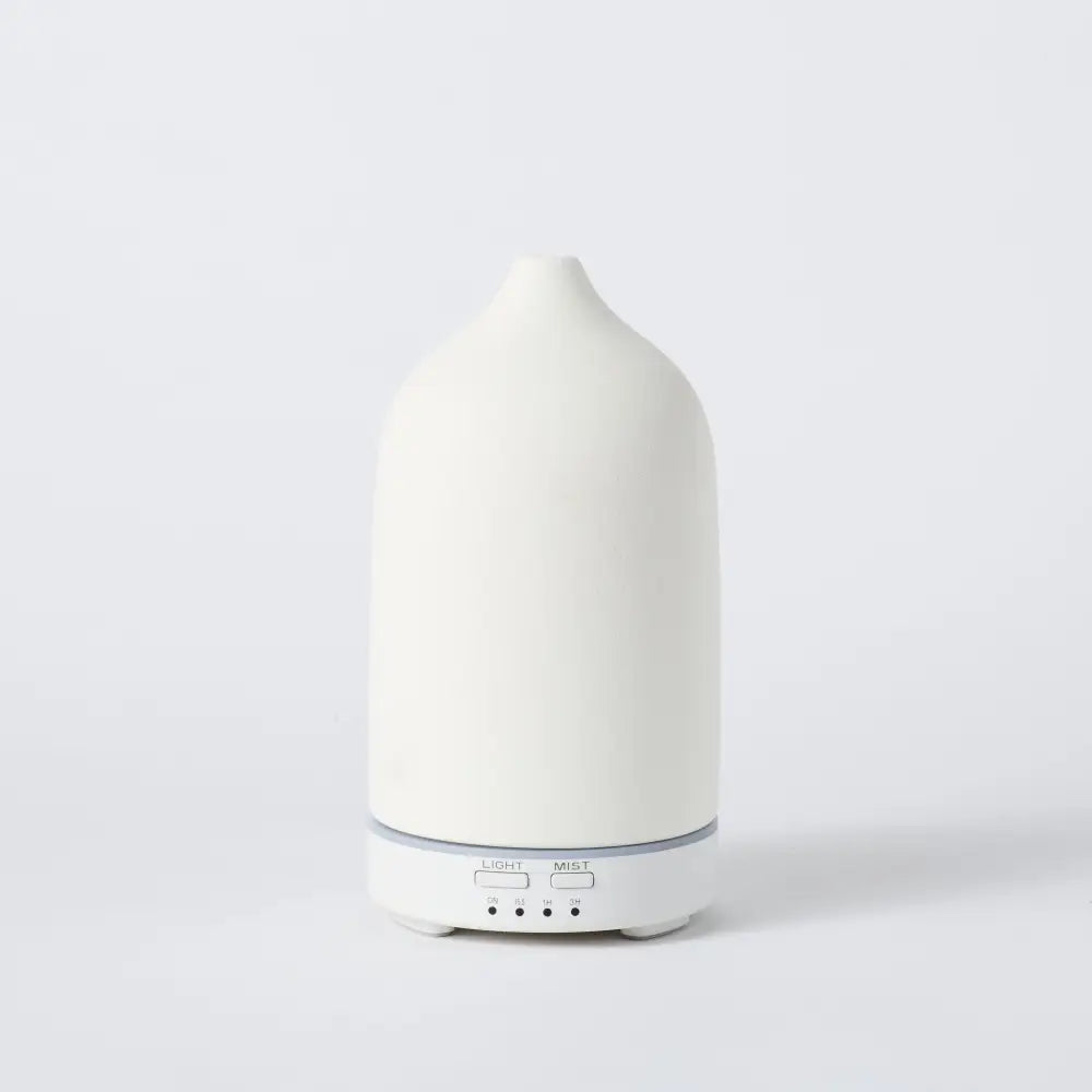 Ceramic Essential Oil Diffuser - Stone Matte Finish - Home & Garden > Decor