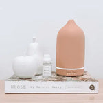 Ceramic Essential Oil Diffuser - Stone Matte Finish - Home & Garden > Decor