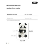 Ceramic Panda Tissue Box Holder - Creative Cartoon Napkin Dispenser for Home Decor - Home & Garden > Bathroom