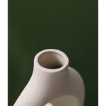 Ceramic Set of 2 Creative White Vases for Home Decor - Occasions > Wedding Accessories