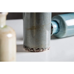 Ceramic Vases Set of 3 Crackled Finish Blue Farmhouse for Home Dcor - Occasions > Wedding Accessories