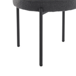Charcoal Chic Boucle Elsa Dining Chairs - Furniture > Dining > Kitchen & Dining Chairs