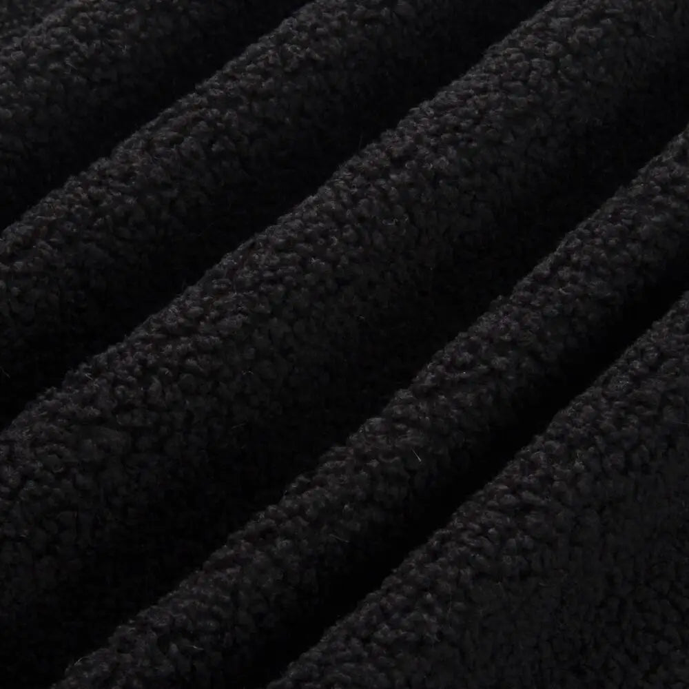 Charcoal Embrace Boucle - teddy Sherpa Fabric Armchair Set - Furniture > Dining > Kitchen & Dining Chairs