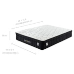 Charcoal Infused Super Firm Pocket Mattress King Single - Furniture > Bedroom