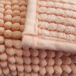 Chenille Toggle Bath Mat 50 x 80cm Grey - Home & Garden > Bathroom Accessories