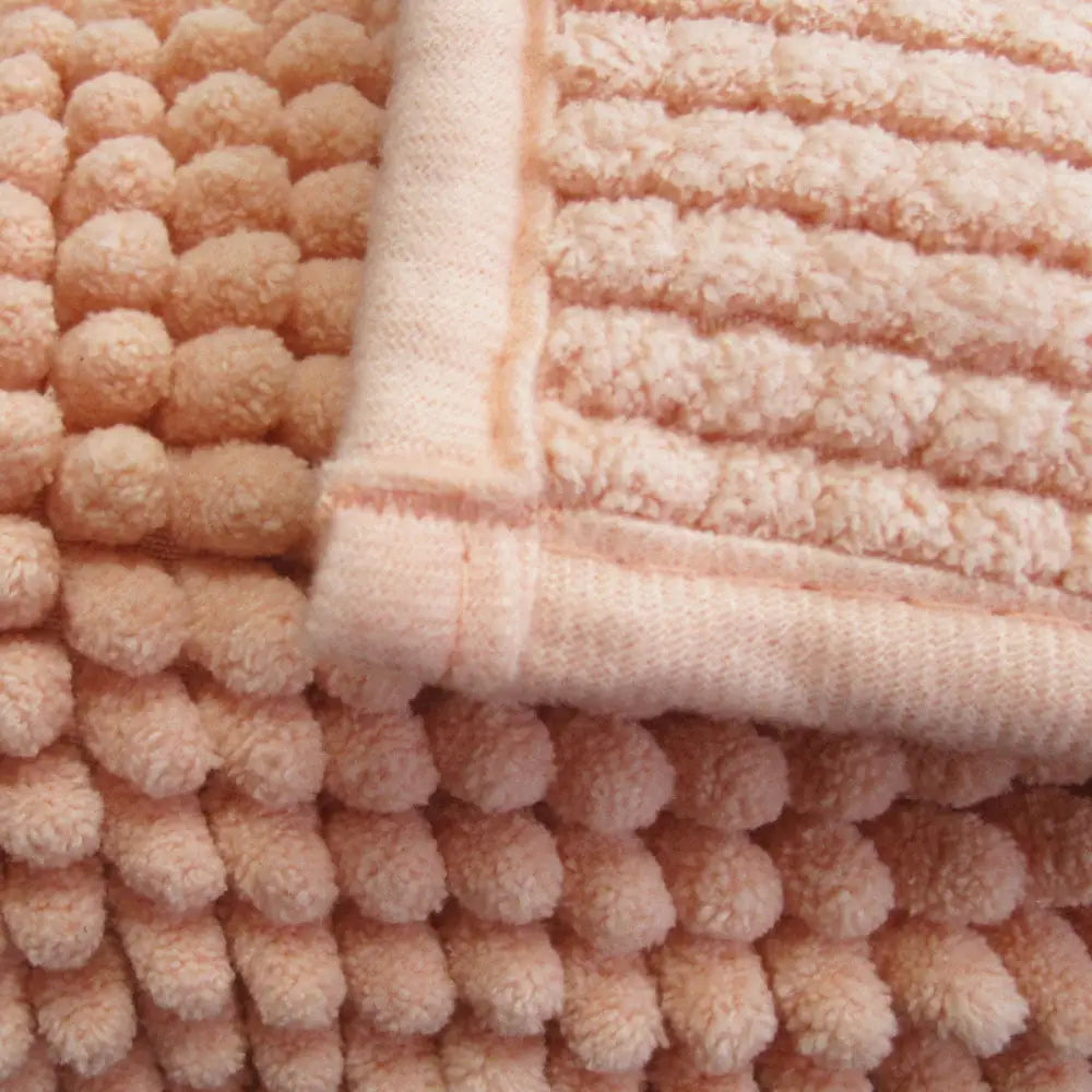Chenille Toggle Bath Mat 50 x 80cm Grey - Home & Garden > Bathroom Accessories