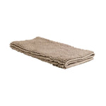 Chenille Toggle Bath Mat 50 x 80cm Taupe - Home & Garden > Bathroom Accessories