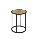 CHEVRON Side Table - Furniture > Living Room