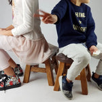 Children’s Chair Stool Wooden Lion Theme - Baby & Kids > Kid’s Furniture