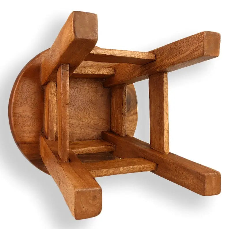 Children’s Chair Stool Wooden Lion Theme - Baby & Kids > Kid’s Furniture