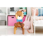 Children’s furniture Set Bear Table and 2 Chairs -natural wood handmade and solid build - Baby & Kids > Kid’s Furniture