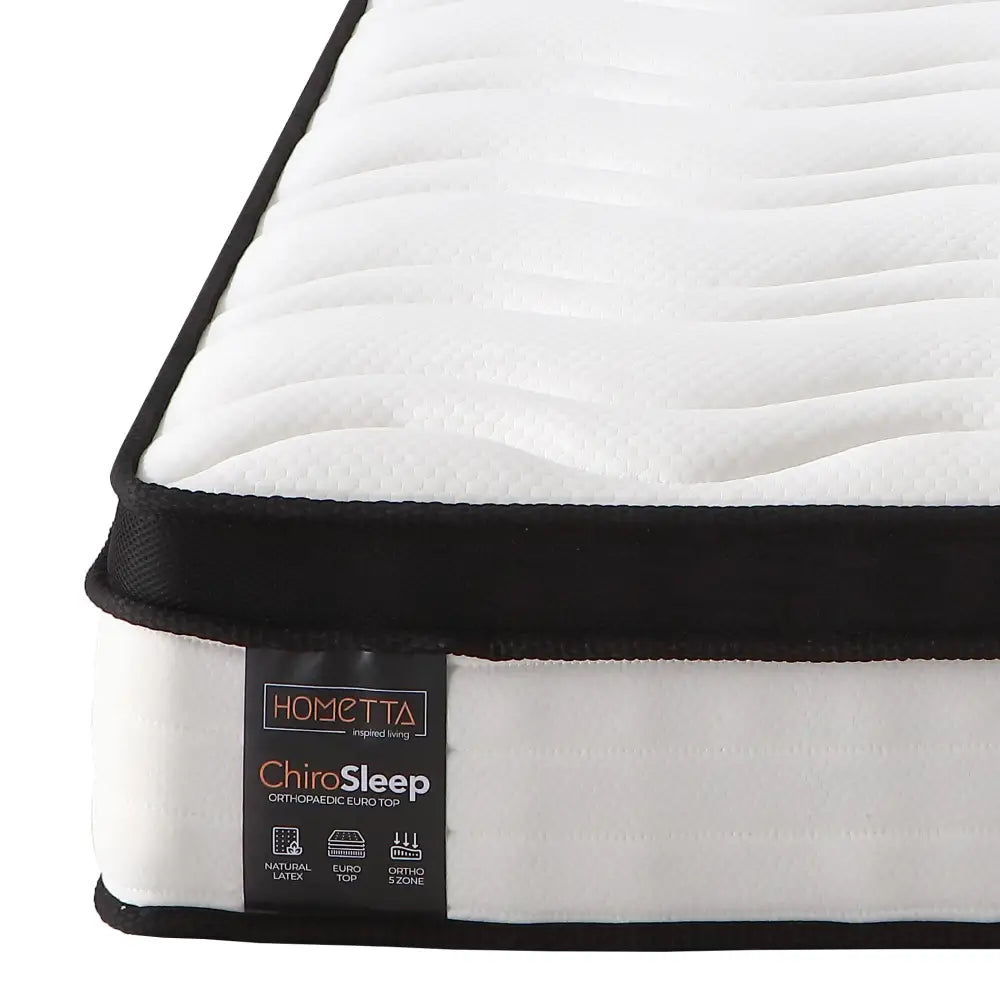 ChiroSleep Orthopaedic Euro Top Pocket Spring Queen Mattress - Furniture > Mattresses > Queen Mattress
