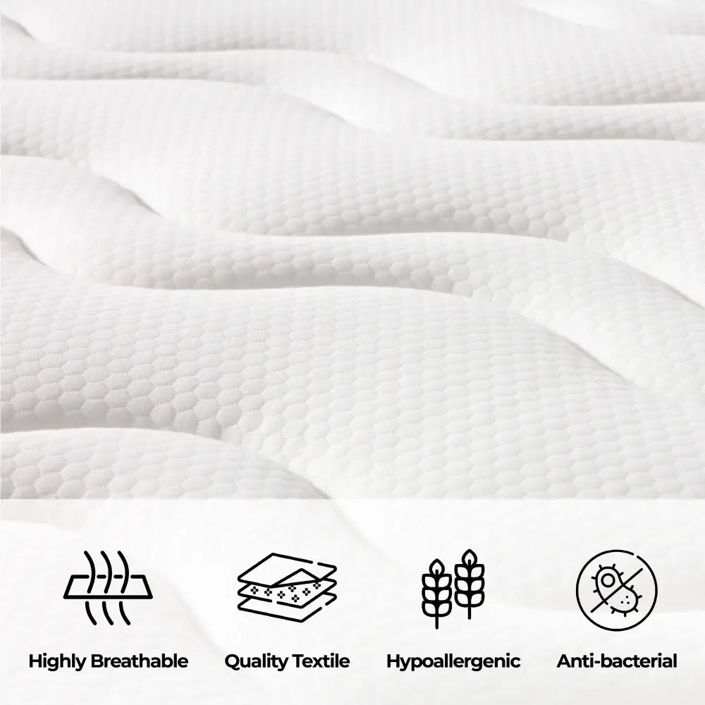 ChiroSleep Orthopaedic Euro Top Pocket Spring Queen Mattress - Furniture > Mattresses > Queen Mattress