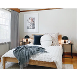 Chiswick Throw - Merino Wool/Cashmere - Charcoal - Home & Garden > Decor