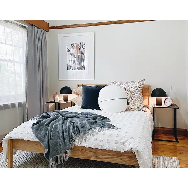 Chiswick Throw - Merino Wool/Cashmere - Charcoal - Home & Garden > Decor
