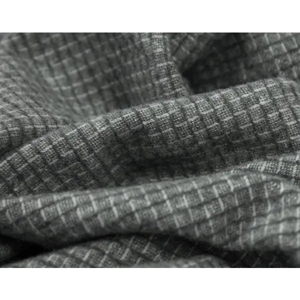 Chiswick Throw - Merino Wool/Cashmere - Grey - Home & Garden > Decor