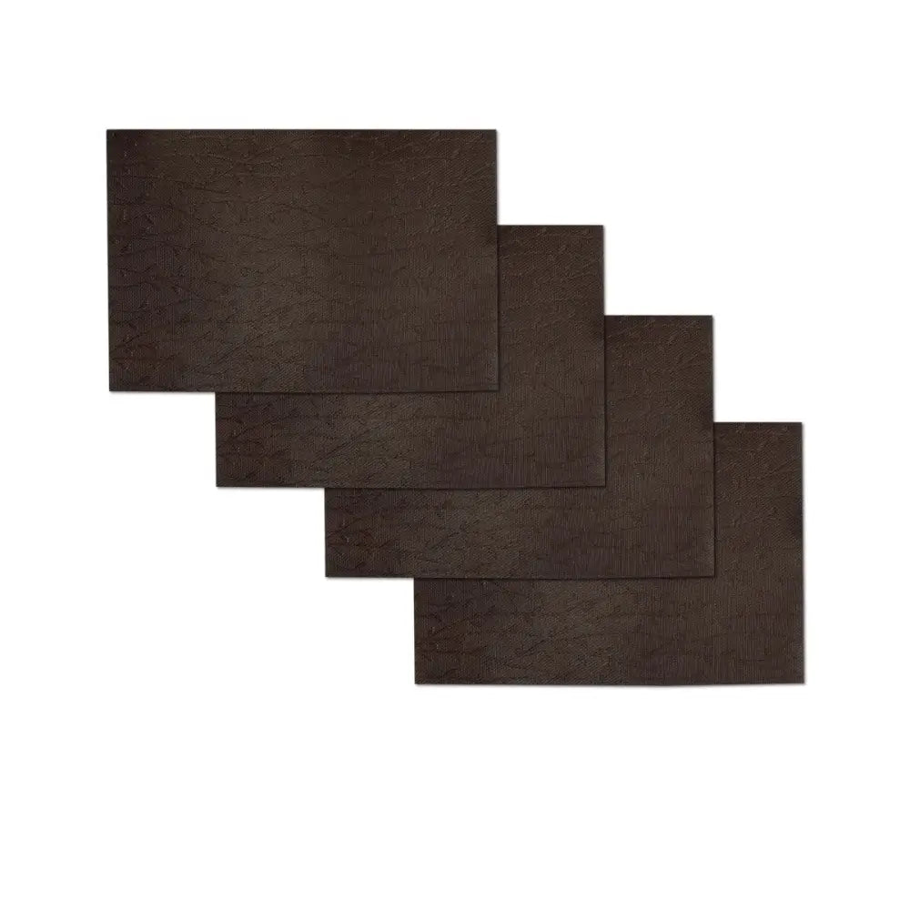 Choice Set of 4 PVC Table Placemats Spring Buds Chocolate - Home & Garden > Kitchenware