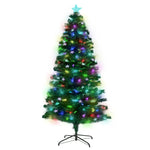 Christabelle 1.2m Enchanted Pre Lit Fibre Optic Christmas Tree Stars Xmas Decor - Occasions > Christmas > Christmas