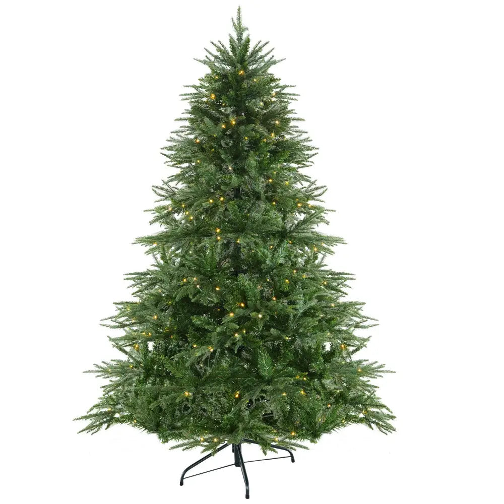 Christabelle 1.2m Prelit Everglow Fir Christmas Tree with 150 LED Lights - Occasions > Christmas > Christmas Trees