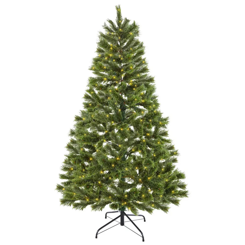 Christabelle 1.2m Prelit Lumina Pine Christmas Tree With 150 Led Lights - Occasions > Christmas > Christmas Trees